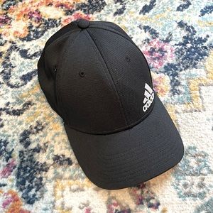 Adidas Mens Black Release Stretch Fit Hat